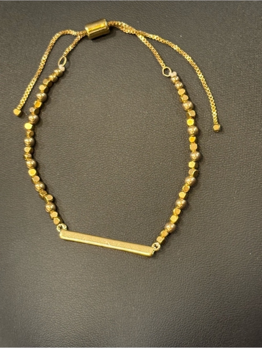 Beaded Bar Bracelet